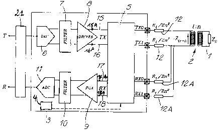 A single figure which represents the drawing illustrating the invention.